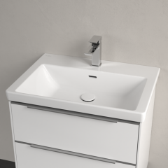 Раковина Villeroy & Boch Subway 3.0 65х47, CeramicPlus, 4A7065R1, из TitanCeram, белая