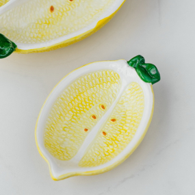 Салатник "Лимон" Lemon Garden 15х10 см