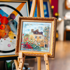 Картина "Дом художника" 31,5х31,5 см (лимит. 1999 изд.)