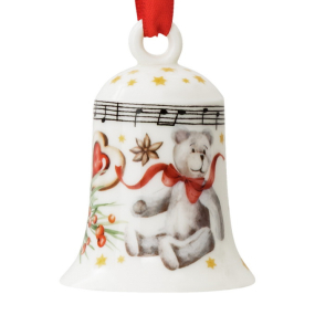 Елочная игрушка Hutschenreuther Christmas Songs 2026 "Колокольчик" 7,5 см