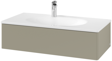Тумба с раковиной Villeroy & Boch Antao 100х50, Stone Grey Matt Lacquer