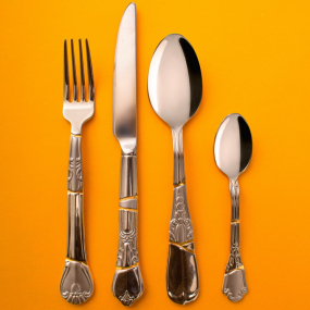 Набор столовых приборов Kintsugi, 4 предмета