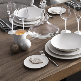 Тарелка для хлеба Manufacture Rock Blanc 16 см, белая