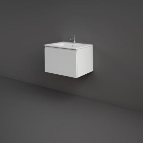 Тумба подвесная под раковину RAK Ceramics Joy Uno UNOWH060PWH, Pure White