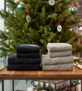 Полотенце махровое Towels Classic 50х70 см, цвет черный