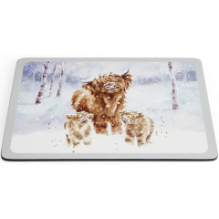 Набор подставок под тарелку Wrendale Designs X-mas 30,5х23 см, 4 шт