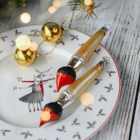 Игрушка на елку "Кисть" 13,5 см