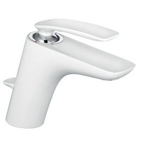 Смеситель для раковины Kludi Balance 520239175, с клапаном, белый