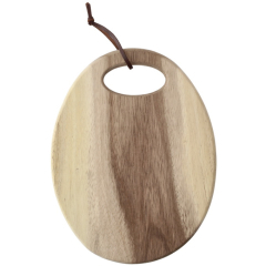 Доска для нарезки овальная Starbamboo Acacia 31х24 см