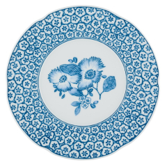 Тарелка салатная Coralina Blue 23 см