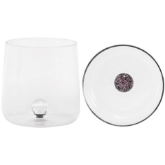 Стакан Bilia Caleido 440 мл, розовый