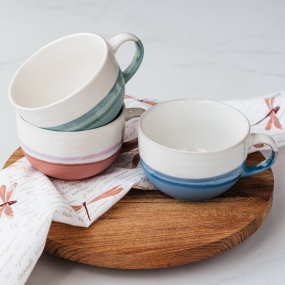 Чашка для завтрака Madrid Maui 470 мл, зеленая