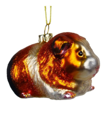 Елочная игрушка "Морская свинка" 12 см