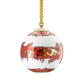 Елочный шар Versace Medusa Garland Red 7,6 см