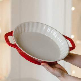 Форма для запекания Staub Ceramic 28 см, вишневая