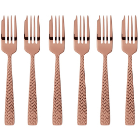 Набор вилок десертных Cortina Copper, 6 шт