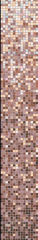 Мозаика стеклянная Bisazza Le Sfumature 32,2х258,8, Calicanto Sfumatura, 4 мм