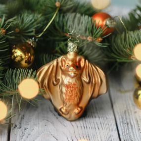 Игрушка на елку "Летучая мышь" 8,5 см