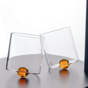 Стакан Luna 420 мл, цвет янтарь