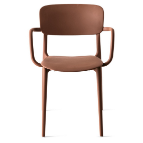 Стул Calligaris Liberty CS1884, Matt Brick Red