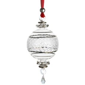 Елочный шар "Вьюга" в подарочной упаковке