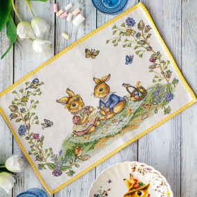 Салфетка под тарелку "Пикник" Spring Fantasy 32x48 см