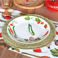 Блюдо круглое Atollo Ortolana 31 см