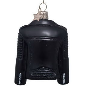 Елочная игрушка "Куртка косуха" 8,5 см