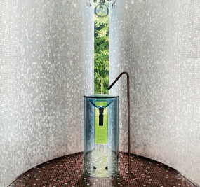 Мозаика стеклянная Bisazza Le Sfumature 32.2х258.8, Narciso, 4 мм