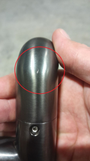 Смеситель для раковины iB Rubineti Bold lever q1_B2200CS, брашированный черный