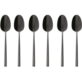 Набор ложек чайных Rock 2Black, 6 шт