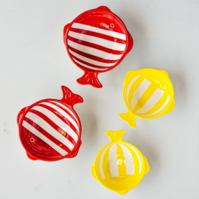 Салатник Fish 15х13 см, красный