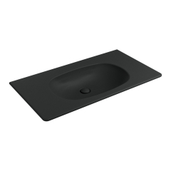 Раковина подвесная Flaminia Nuda 90x48,5, carbone