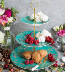 Этажерка Chelsea 3 уровня, зеленая