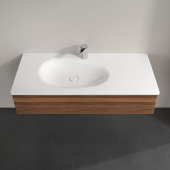 Тумба с раковиной Villeroy & Boch Antao 120х50, Warm Walnut