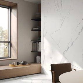 Керамогранит Italon Stellaris 80х160 Naturale, Statuario White, 9 мм