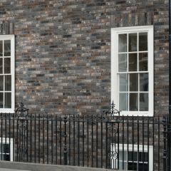 Керамогранит Rondine Bristol 7,25х25, Dark, 9,5 мм