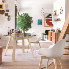 Стул Connubia Academy CB2142, Optic White