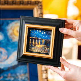 Картина "Звезды над Роной" 18,5х18,5см