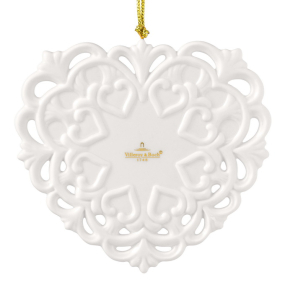 Елочная игрушка "Сердце" Christmas Classics 10х9,5 см