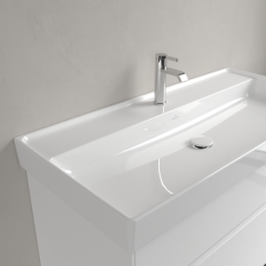 Раковина Villeroy & Boch Collaro 100х47 4A33A201, TitanCeram, без перелива, белая
