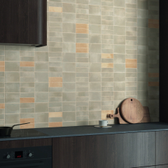 Керамогранит Equipe Miyako 5х15, Golden Ochre Gloss, 7,8 мм