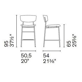 Стул Calligaris Fifties CS1864, Desert