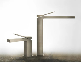 Смеситель для раковины Gessi Rettangolo K 53002.149, никель матовый