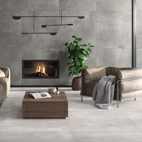 Керамогранит Rondine Volcano 120х280 Matt, White, 6 мм