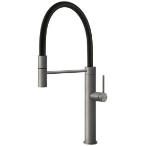Смеситель для кухни Gessi Gessi 316 60010.239, брашированная сталь