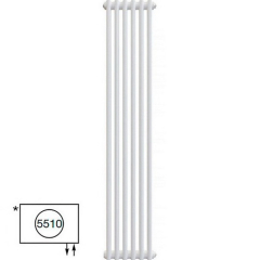 Радиатор Zehnder Charleston 2180-6, 179х30, 1/2, 5510 (3370), белый