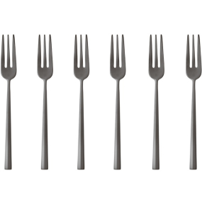 Набор вилок десертных Rock 2Black, 6 шт