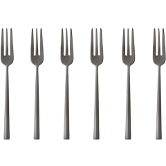 Набор вилок десертных Rock 2Black, 6 шт