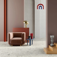 Керамогранит Coliseum Brera 60х120 Naturale, White, 9 мм